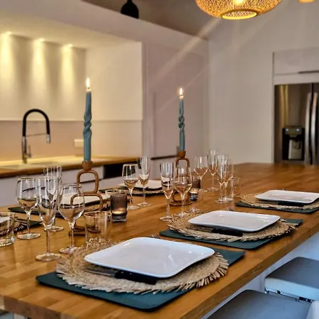 Esprit Loft, D'exception, 3 Chambres, Jardin Au Centre Ville, Climatisation