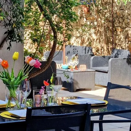 Esprit Loft, D'exception, 3 Chambres, Jardin Au Centre Ville, Climatisation Apartament *