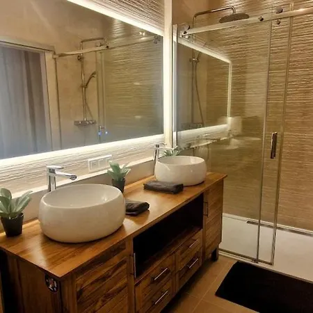Esprit Loft, D'exception, 3 Chambres, Jardin Au Centre Ville, Climatisation Apartament