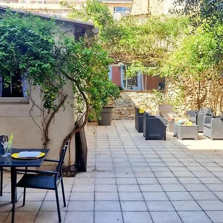 Esprit Loft, D'exception, 3 Chambres, Jardin Au Centre Ville, Climatisation * Sète