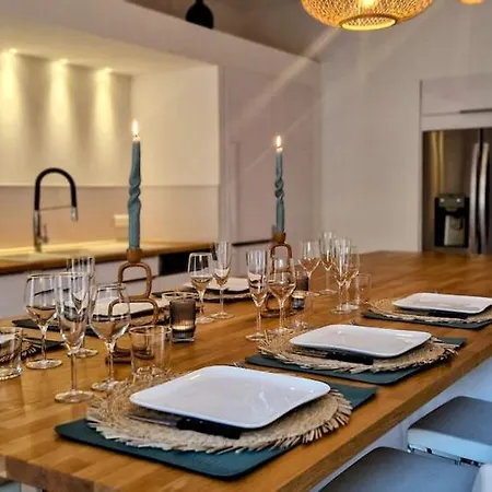 Apartament Esprit Loft, D'exception, 3 Chambres, Jardin Au Centre Ville, Climatisation