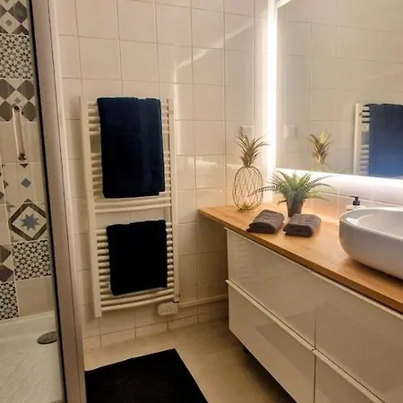 Esprit Loft, D'exception, 3 Chambres, Jardin Au Centre Ville, Climatisation Apartament *