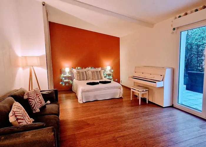 Διαμέρισμα Esprit Loft, D'exception, 3 Chambres, Jardin Au Centre Ville, Climatisation